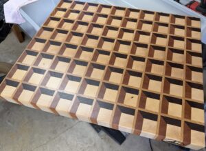 Koivu kirsikka pähkinä 3D